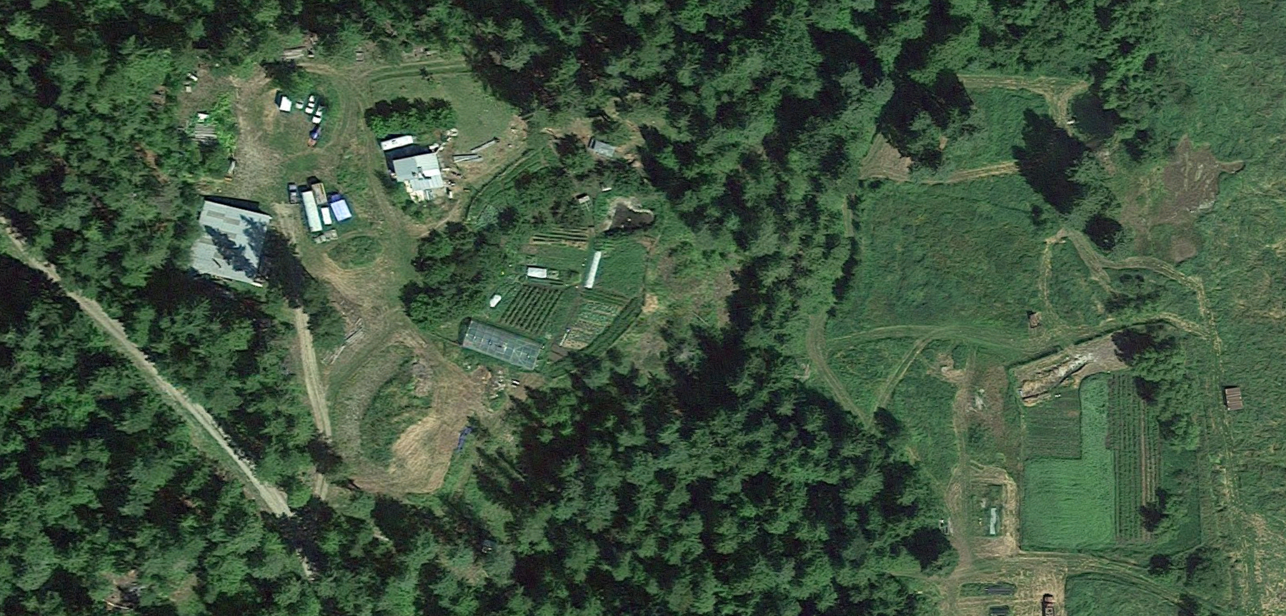 Photo of the permaculture site